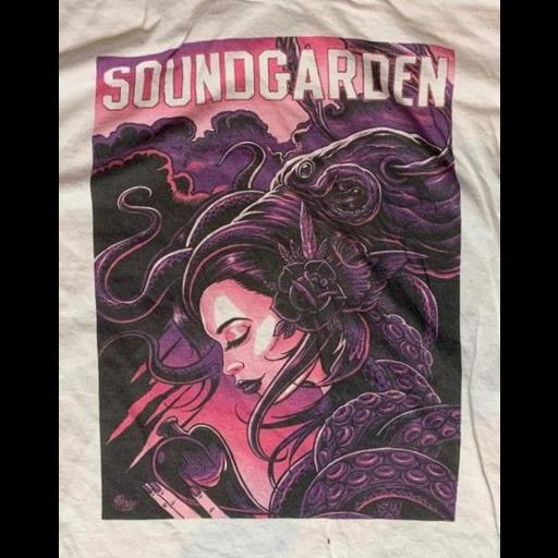Soundgarden Large Preowned White Shirt